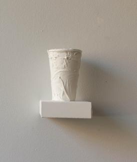 Cup used in performance of The Internet, 2015, by Mårten Spångberg 